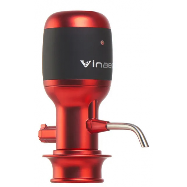 Vinaera Pro MV7R 可調節式專業版電子醒酒器 (紅色)